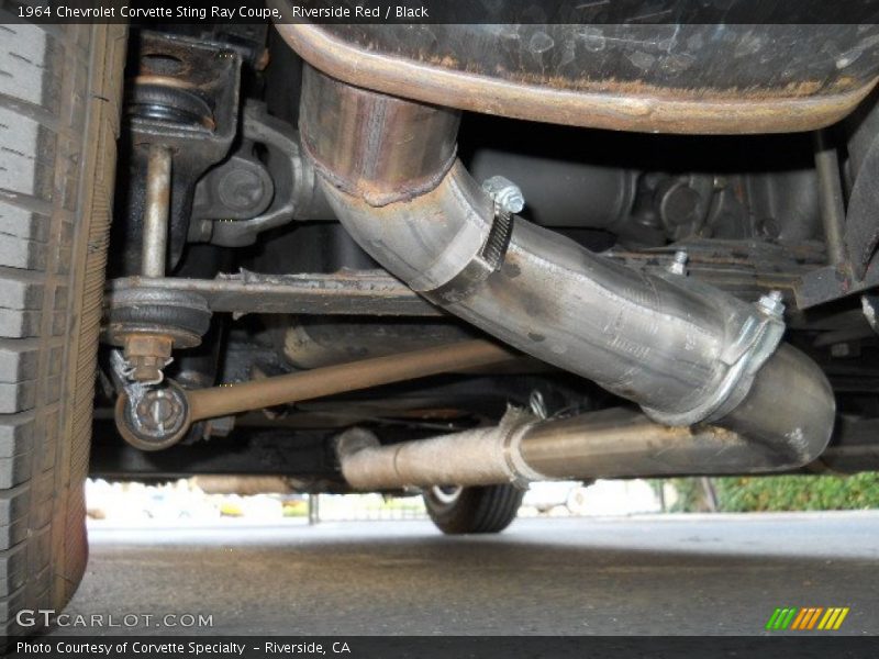 Undercarriage of 1964 Corvette Sting Ray Coupe