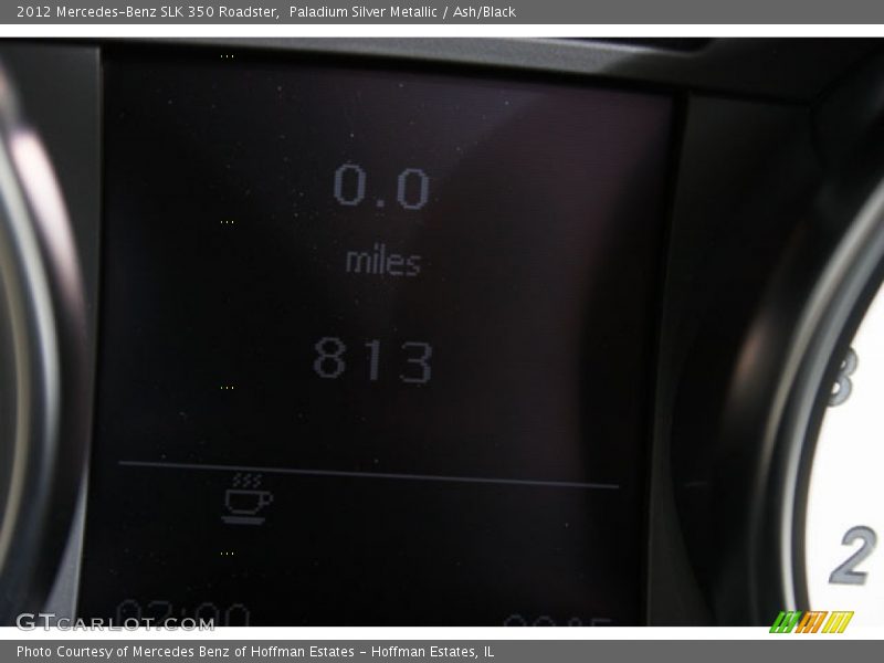 Paladium Silver Metallic / Ash/Black 2012 Mercedes-Benz SLK 350 Roadster