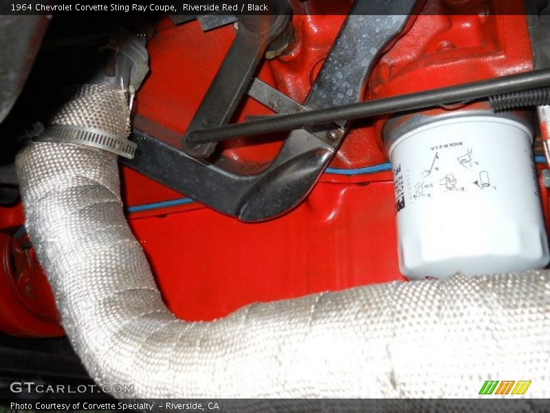 Undercarriage of 1964 Corvette Sting Ray Coupe