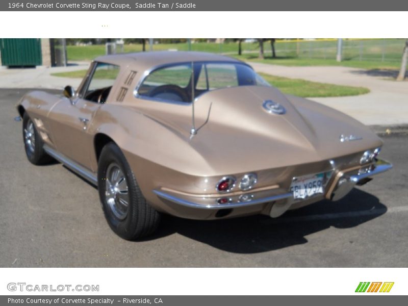  1964 Corvette Sting Ray Coupe Saddle Tan