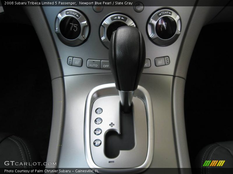 Newport Blue Pearl / Slate Gray 2008 Subaru Tribeca Limited 5 Passenger