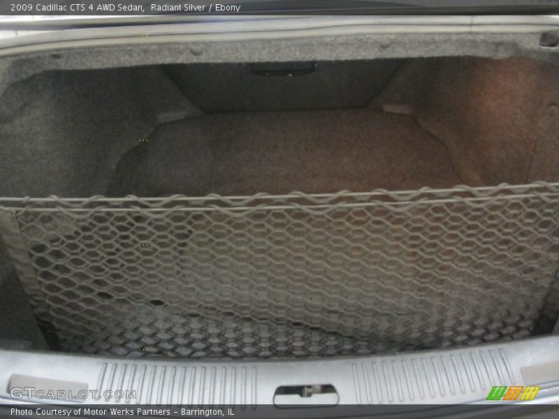 Radiant Silver / Ebony 2009 Cadillac CTS 4 AWD Sedan