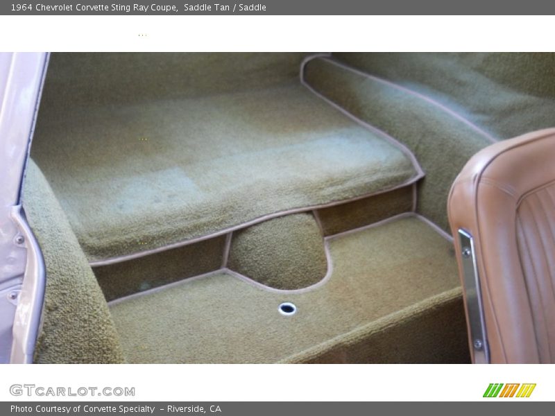  1964 Corvette Sting Ray Coupe Saddle Interior