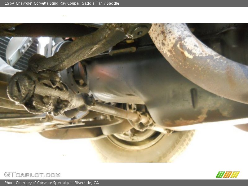 Undercarriage of 1964 Corvette Sting Ray Coupe