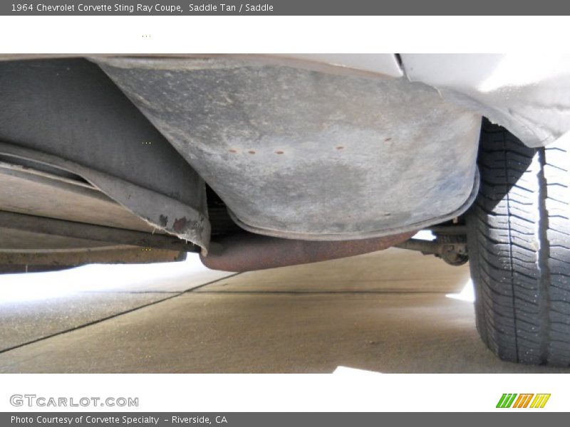 Undercarriage of 1964 Corvette Sting Ray Coupe