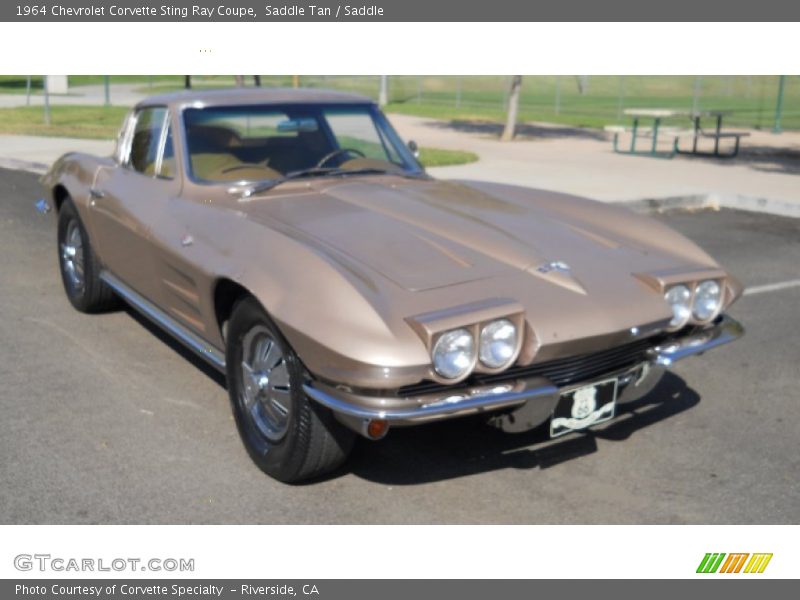 Front 3/4 View of 1964 Corvette Sting Ray Coupe