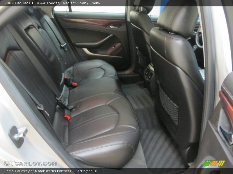 Radiant Silver / Ebony 2009 Cadillac CTS 4 AWD Sedan