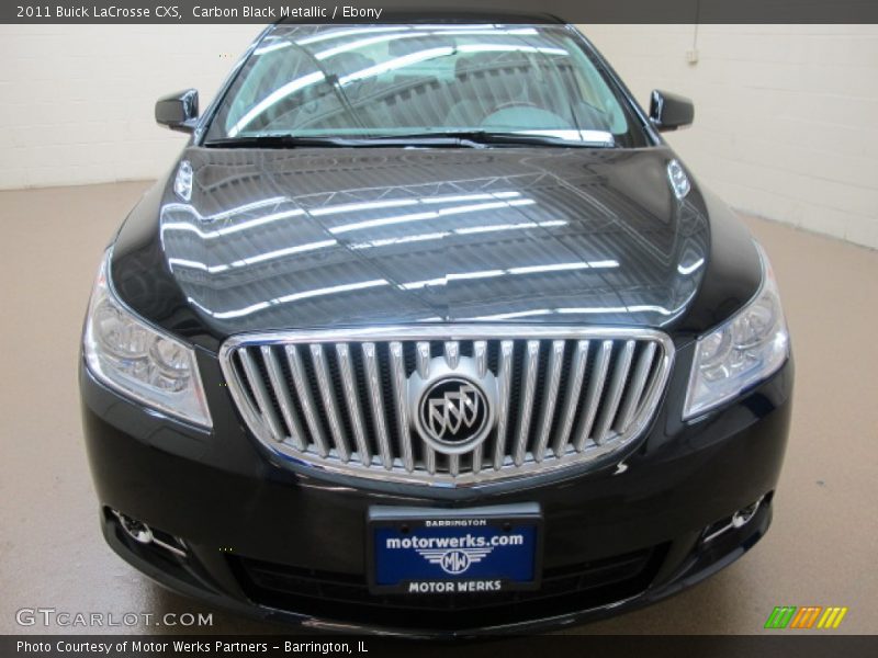 Carbon Black Metallic / Ebony 2011 Buick LaCrosse CXS