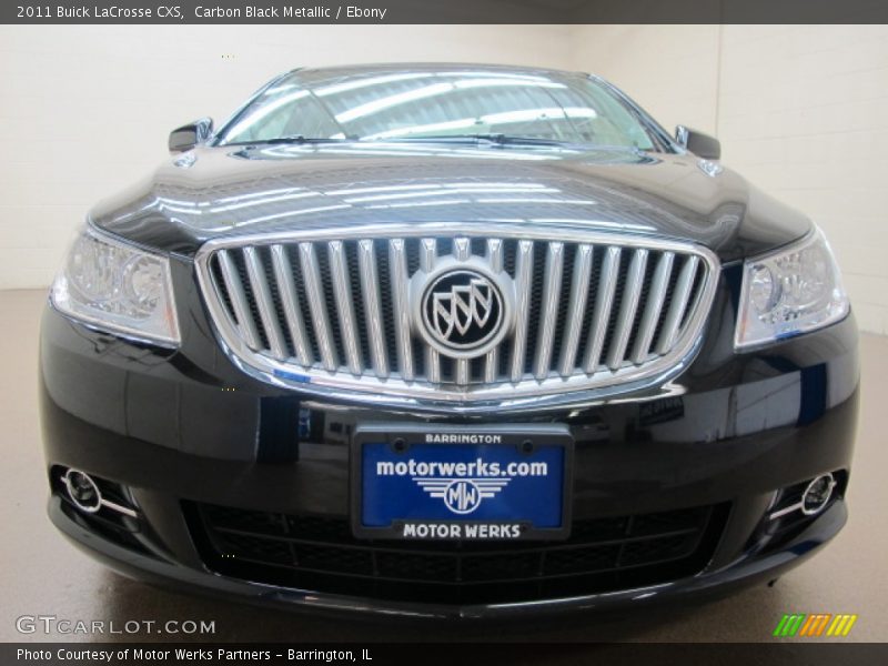 Carbon Black Metallic / Ebony 2011 Buick LaCrosse CXS