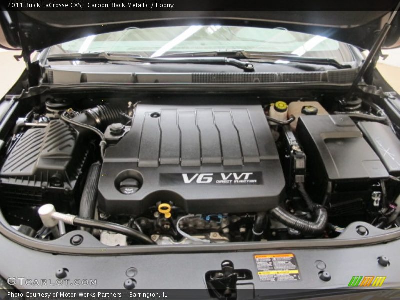 Carbon Black Metallic / Ebony 2011 Buick LaCrosse CXS