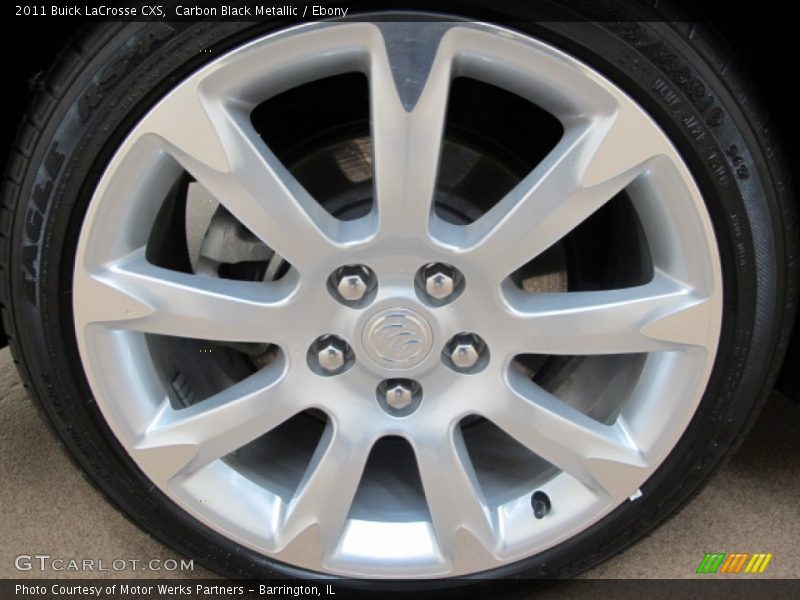 Carbon Black Metallic / Ebony 2011 Buick LaCrosse CXS
