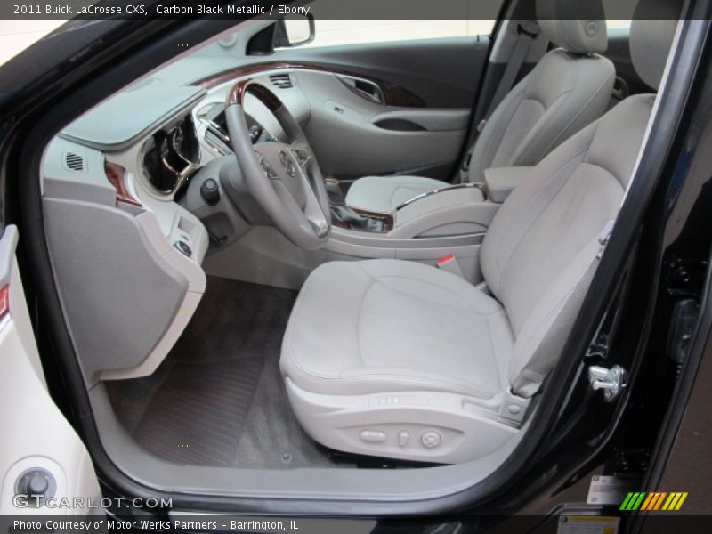 Carbon Black Metallic / Ebony 2011 Buick LaCrosse CXS