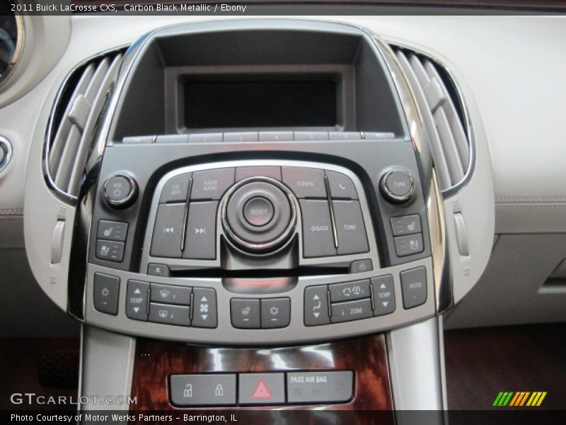 Carbon Black Metallic / Ebony 2011 Buick LaCrosse CXS