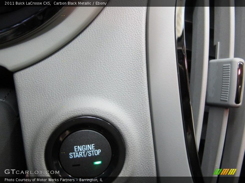 Carbon Black Metallic / Ebony 2011 Buick LaCrosse CXS