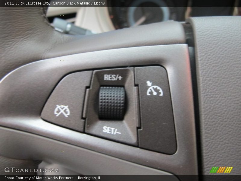 Carbon Black Metallic / Ebony 2011 Buick LaCrosse CXS