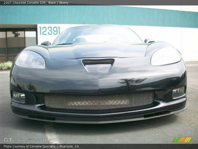 Black / Ebony 2007 Chevrolet Corvette Z06
