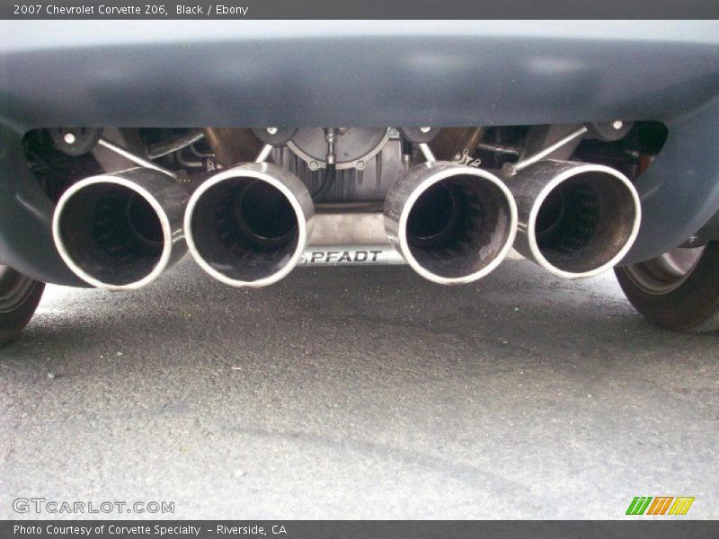 Exhaust of 2007 Corvette Z06