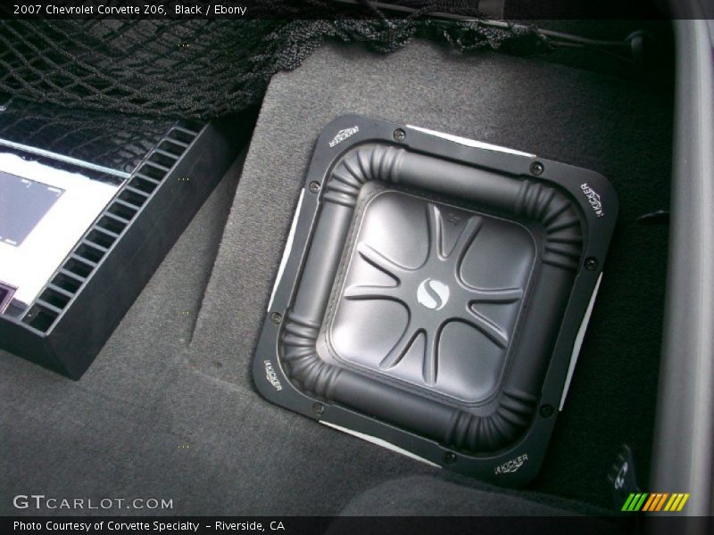 Black / Ebony 2007 Chevrolet Corvette Z06