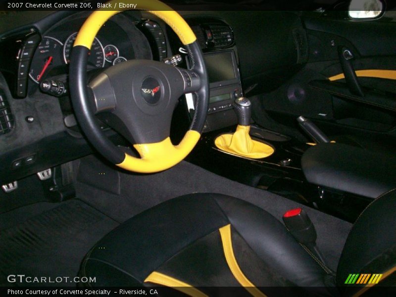 Dashboard of 2007 Corvette Z06