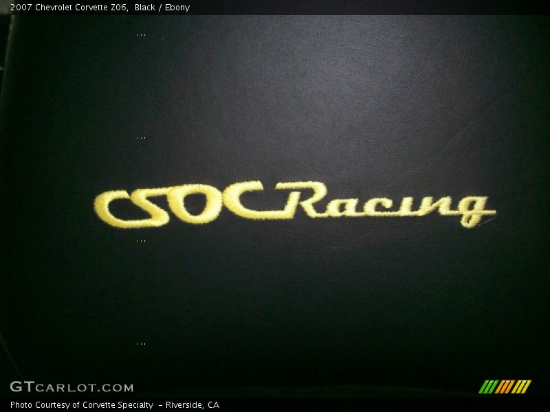 Black / Ebony 2007 Chevrolet Corvette Z06