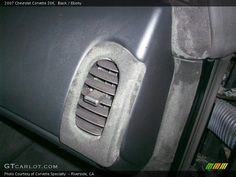 Black / Ebony 2007 Chevrolet Corvette Z06
