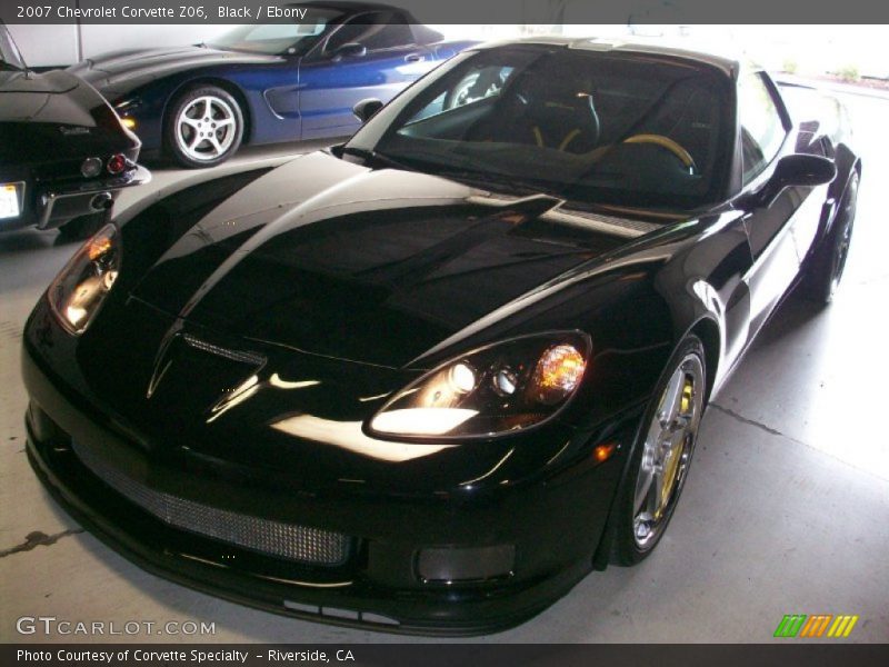 Black / Ebony 2007 Chevrolet Corvette Z06