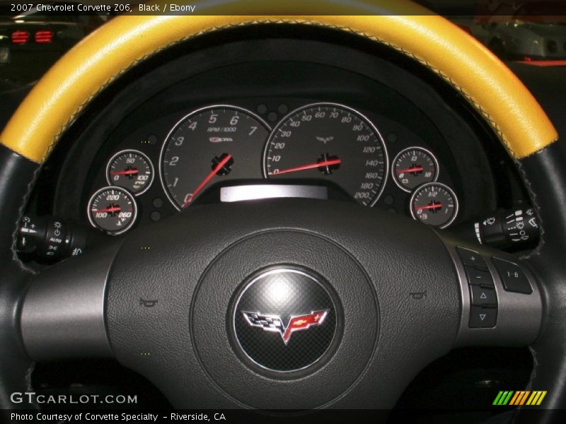 Black / Ebony 2007 Chevrolet Corvette Z06
