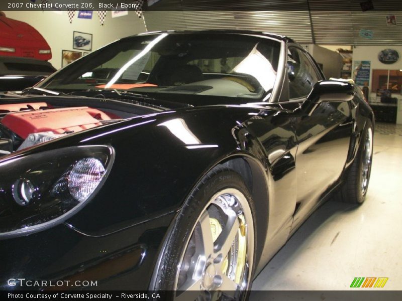 Black / Ebony 2007 Chevrolet Corvette Z06