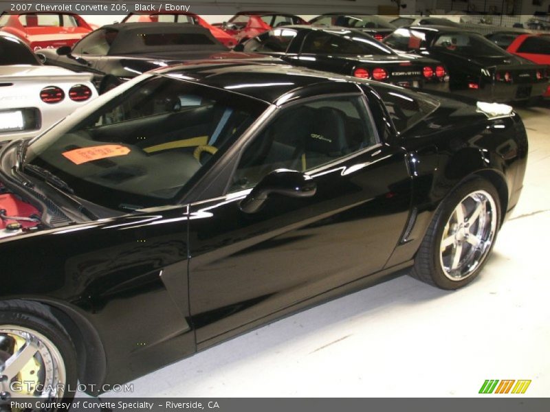 Black / Ebony 2007 Chevrolet Corvette Z06