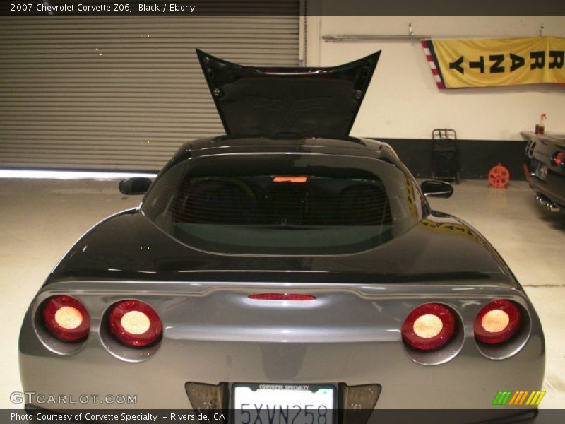 Black / Ebony 2007 Chevrolet Corvette Z06