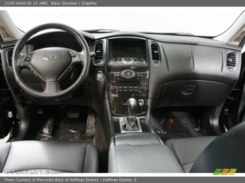 Black Obsidian / Graphite 2008 Infiniti EX 35 AWD