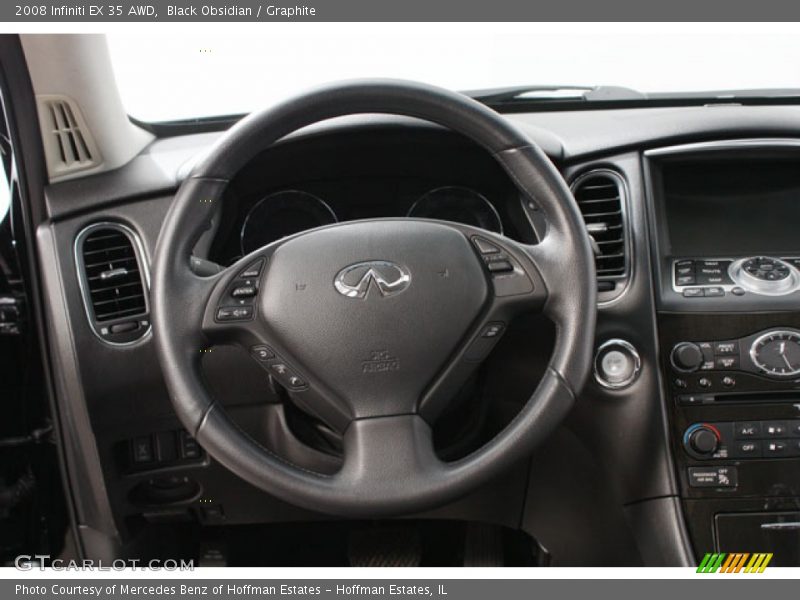 Black Obsidian / Graphite 2008 Infiniti EX 35 AWD