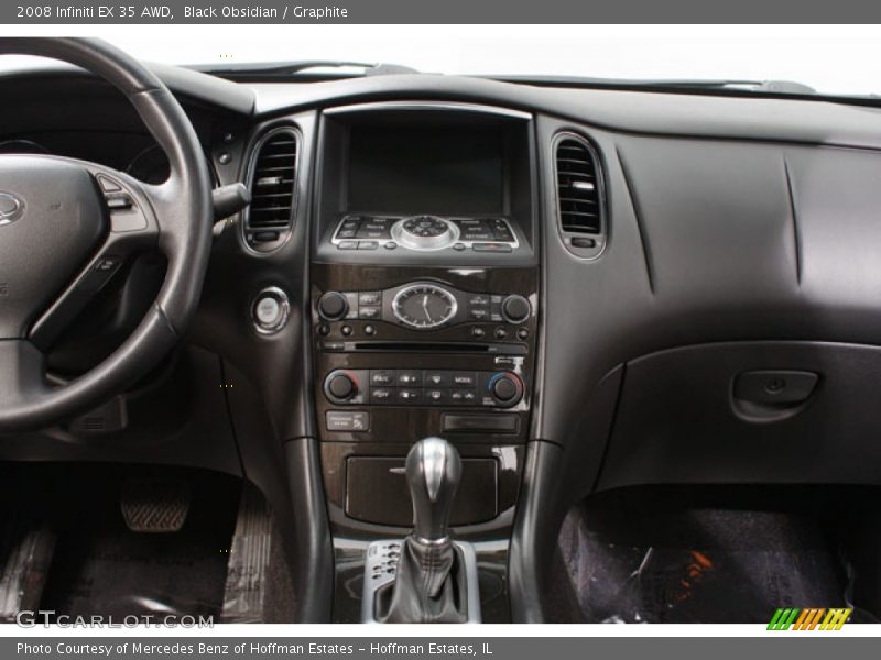 Black Obsidian / Graphite 2008 Infiniti EX 35 AWD