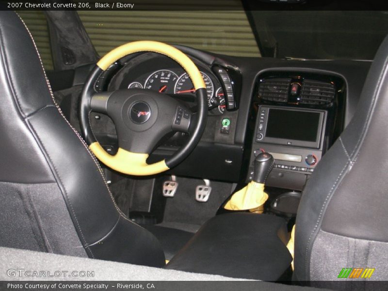 Black / Ebony 2007 Chevrolet Corvette Z06