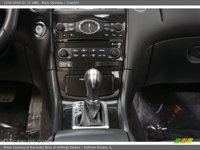 Black Obsidian / Graphite 2008 Infiniti EX 35 AWD