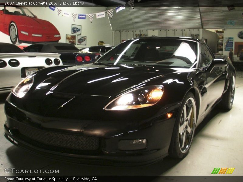 Black / Ebony 2007 Chevrolet Corvette Z06