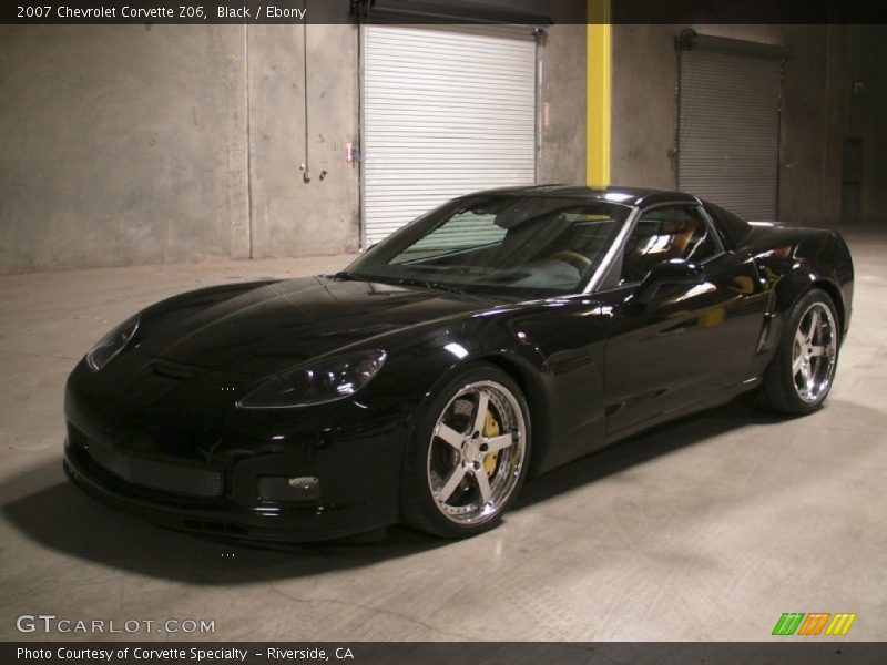 Black / Ebony 2007 Chevrolet Corvette Z06
