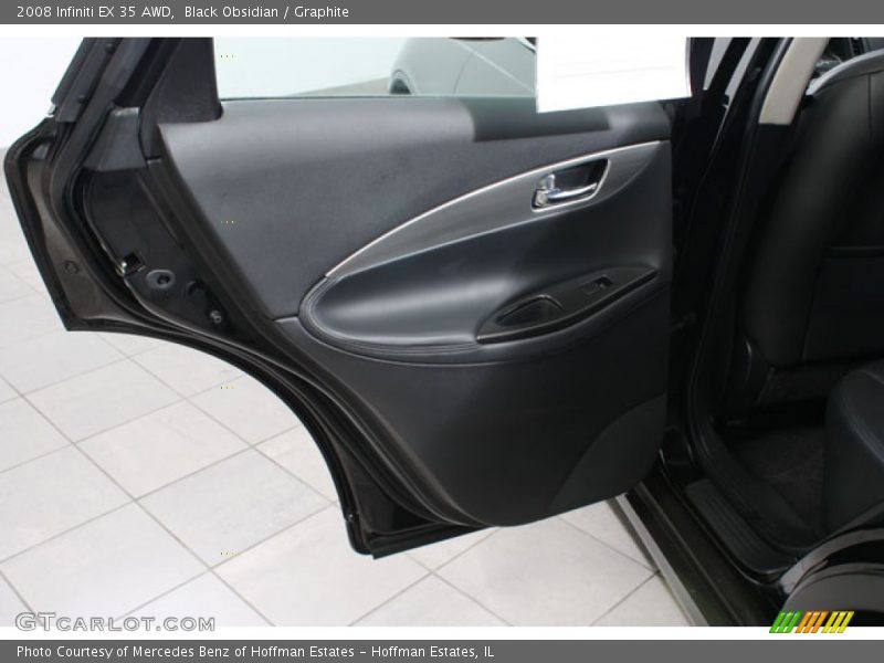Black Obsidian / Graphite 2008 Infiniti EX 35 AWD