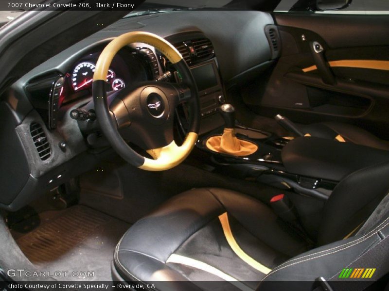 Black / Ebony 2007 Chevrolet Corvette Z06