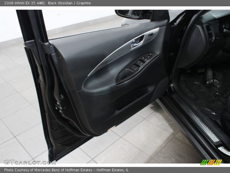 Black Obsidian / Graphite 2008 Infiniti EX 35 AWD