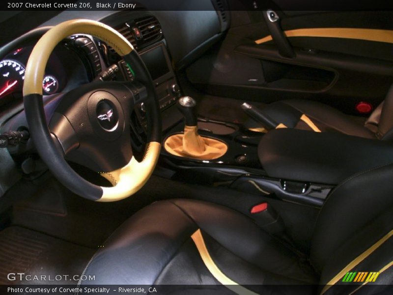 Black / Ebony 2007 Chevrolet Corvette Z06