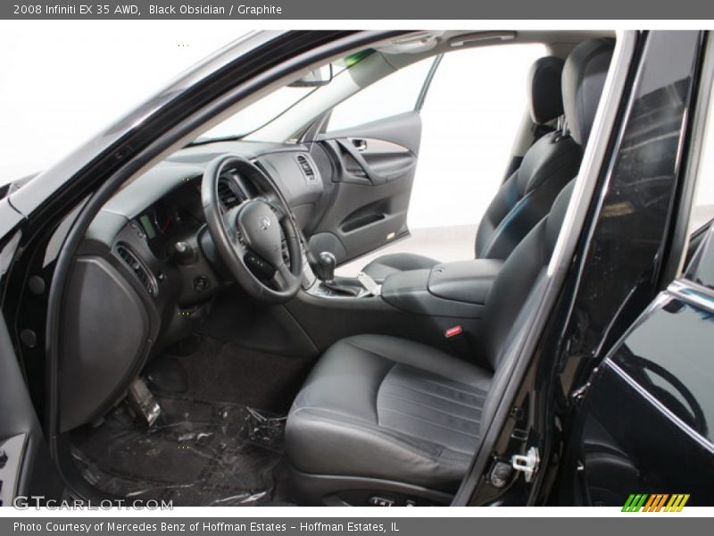 Black Obsidian / Graphite 2008 Infiniti EX 35 AWD