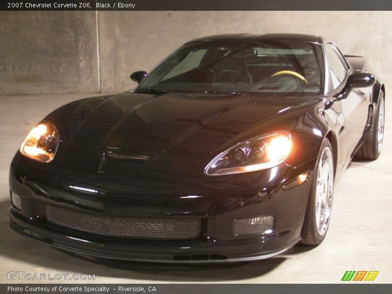 Black / Ebony 2007 Chevrolet Corvette Z06