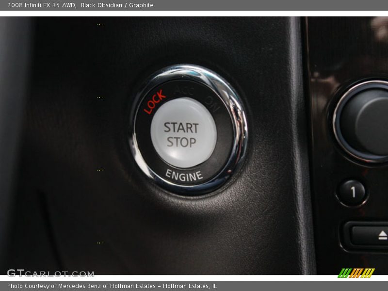 Black Obsidian / Graphite 2008 Infiniti EX 35 AWD