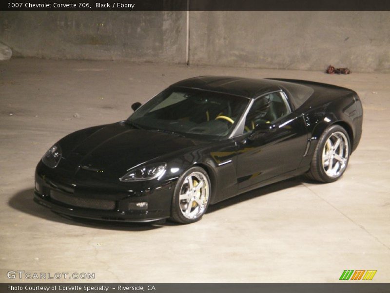Black / Ebony 2007 Chevrolet Corvette Z06