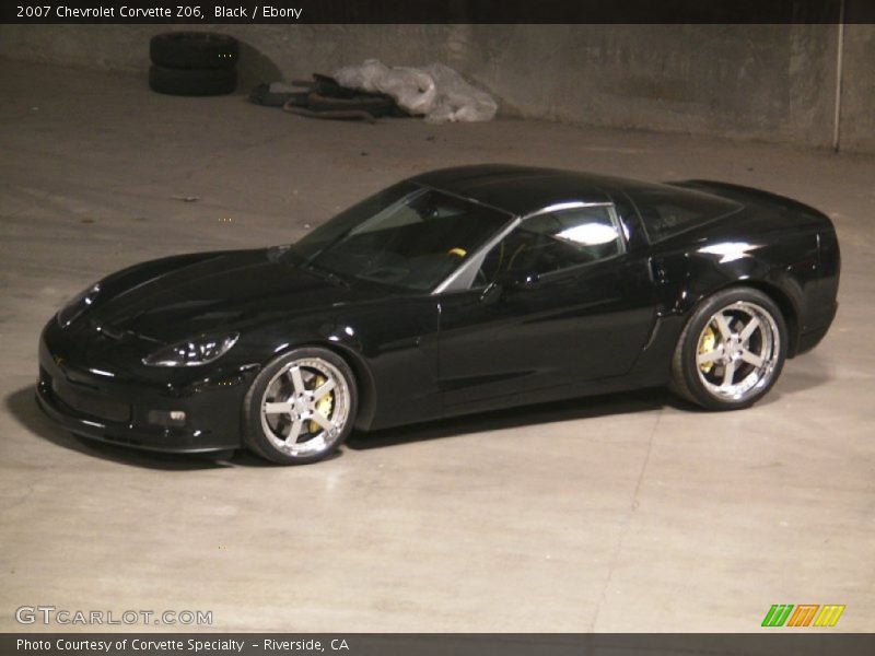 Black / Ebony 2007 Chevrolet Corvette Z06