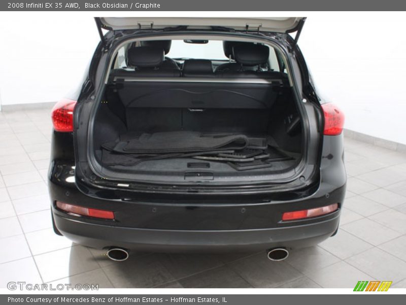 Black Obsidian / Graphite 2008 Infiniti EX 35 AWD
