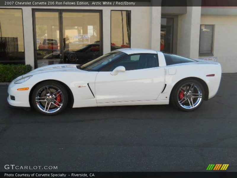  2007 Corvette Z06 Ron Fellows Edition Arctic White