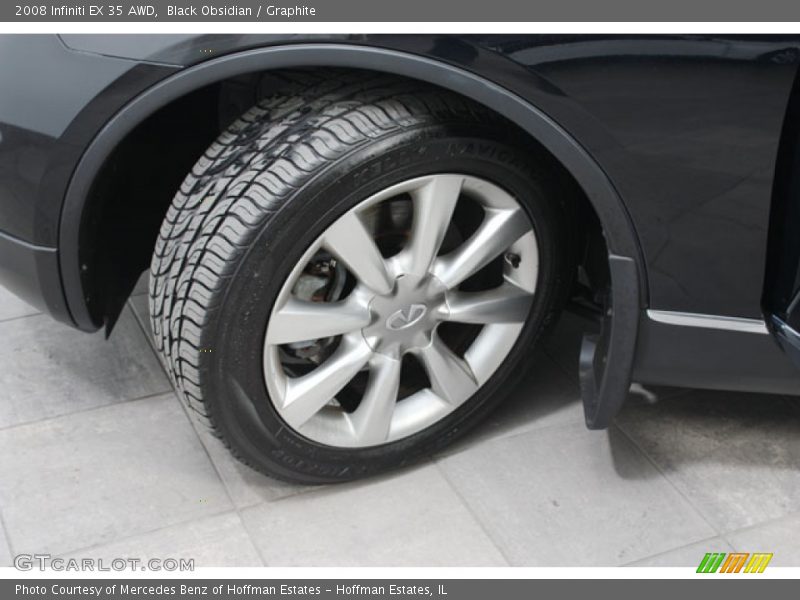 Black Obsidian / Graphite 2008 Infiniti EX 35 AWD