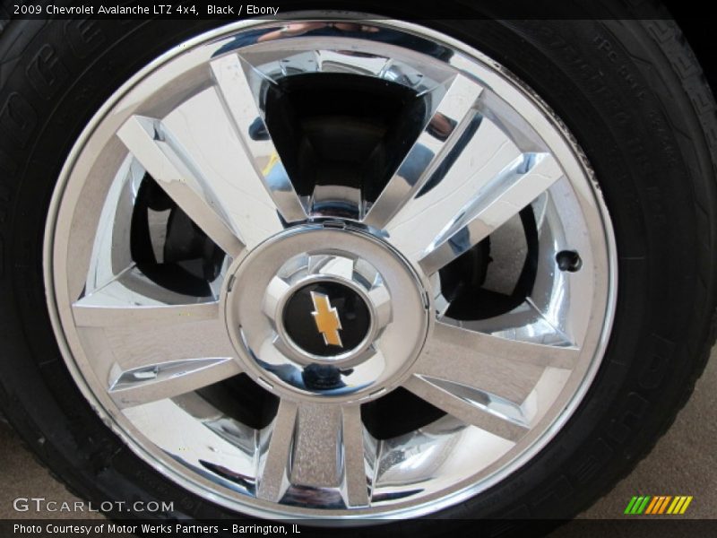 Black / Ebony 2009 Chevrolet Avalanche LTZ 4x4